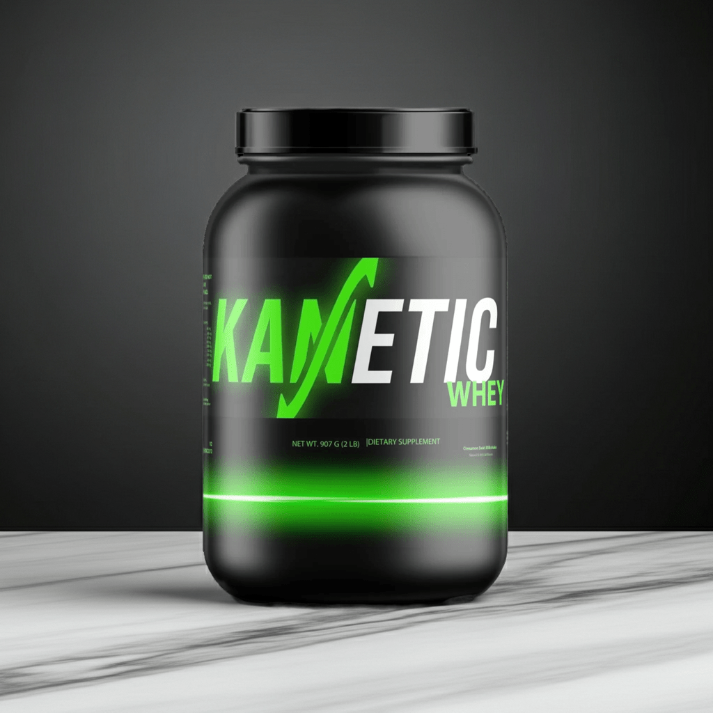 Cinnamon Swirl Whey Protein | Muscle Growth & Recovery Support - Kanetic