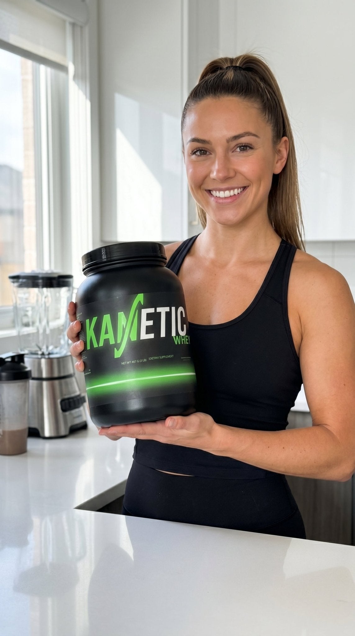 Cinnamon Swirl Whey Protein | Muscle Growth & Recovery Support - Kanetic