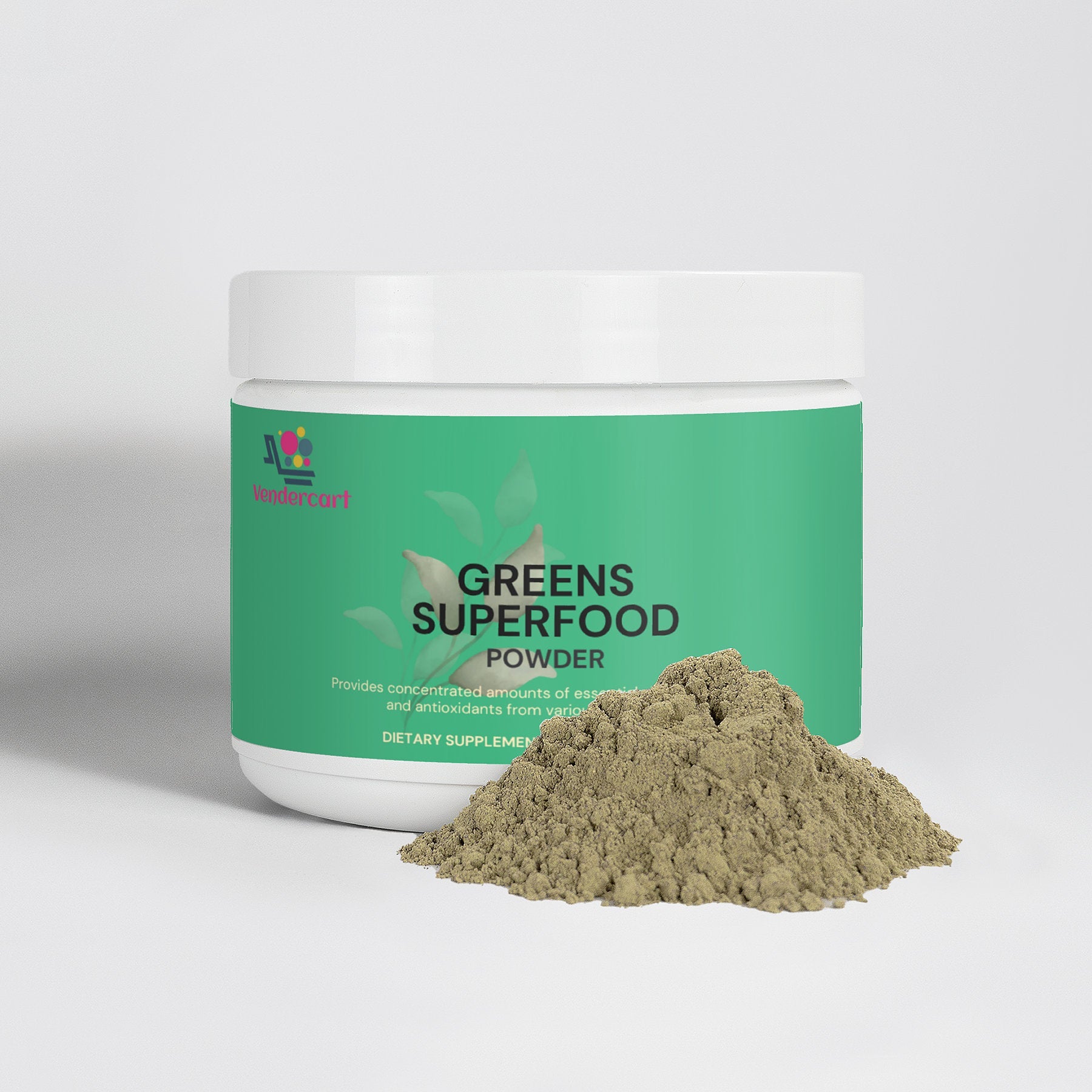 Green Superfood Powder Nutrient Rich Blend For Energy, Digestion Overall Wellness - Kanetic