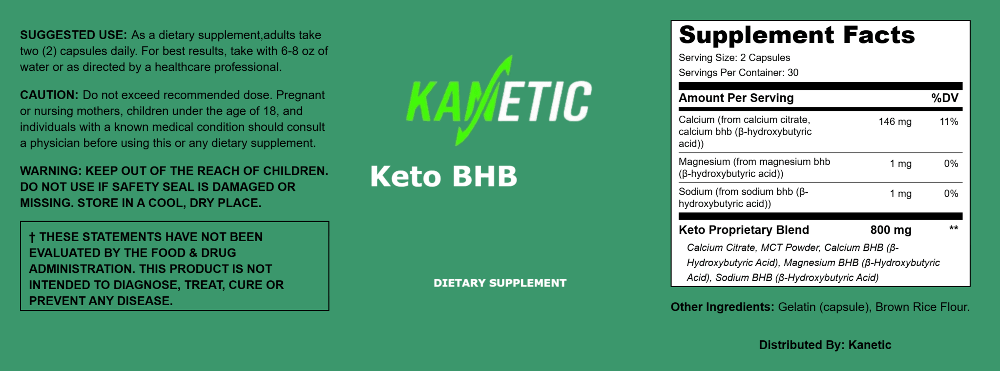 KETO - Kanetic