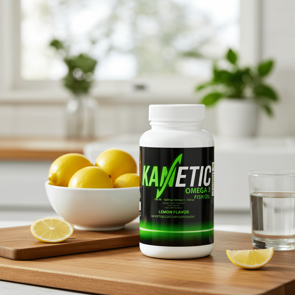 Omega - 3 Fish Oil | Heart, Brain & Joint Wellness Support - Kanetic