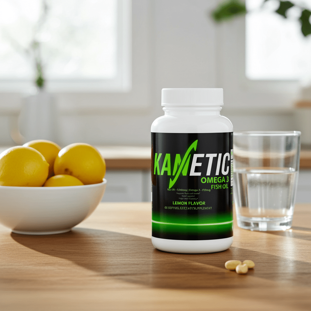Omega - 3 Fish Oil | Heart, Brain & Joint Wellness Support - Kanetic