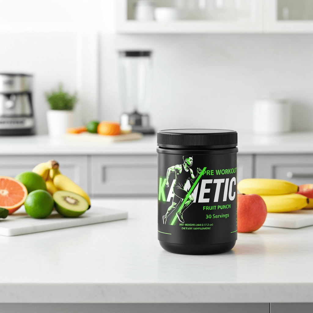 Pre Workout Fruit Punch | Energy, Focus & Endurance Support - Kanetic