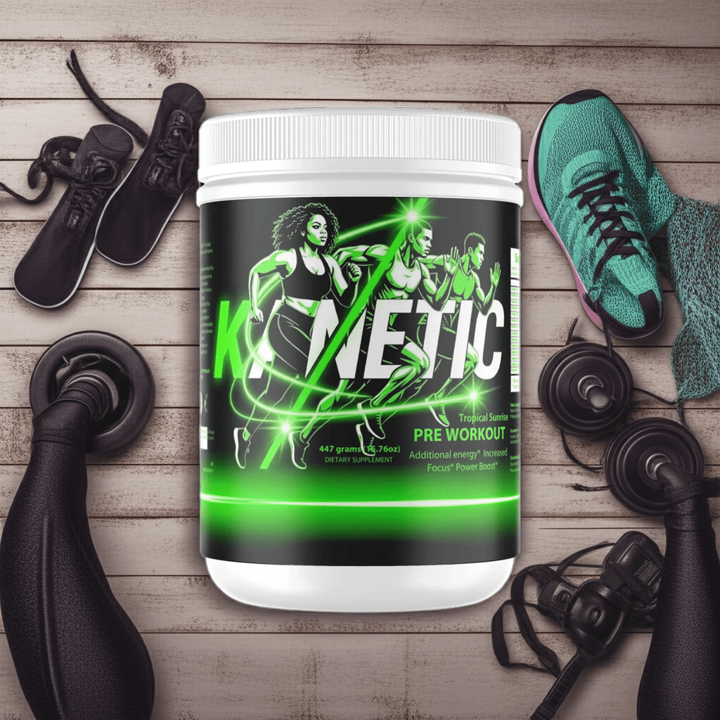 Pre Workout Tropical Sunrise | Energy, Focus & Endurance Support - Kanetic