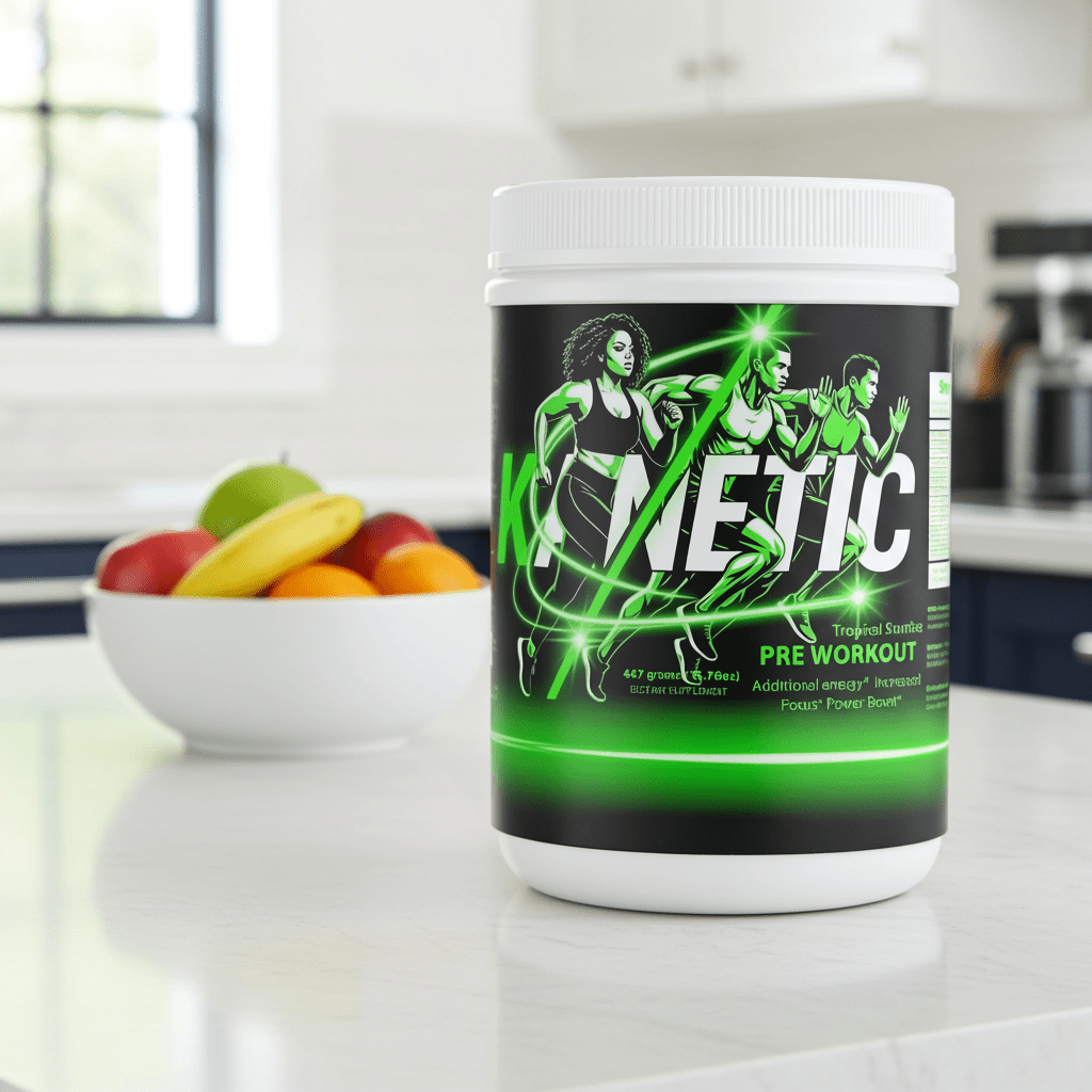 Pre Workout Tropical Sunrise | Energy, Focus & Endurance Support - Kanetic
